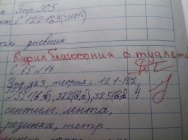 16 забавных учительских пометок в школьных дневниках