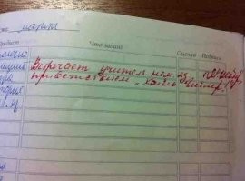 16 забавных учительских пометок в школьных дневниках