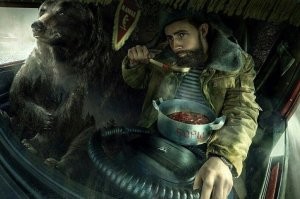 Жена готовит мужу еду в дороге