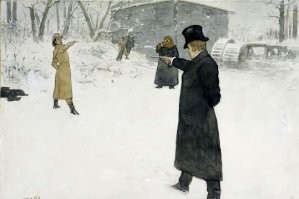 200 лет назад по мужски разговаривали вот так.
С тех пор обычаи изменились