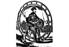 1932 год (А механическая версия моноколеса (одноколёсного велосипеда) появилась ещё в 1869)