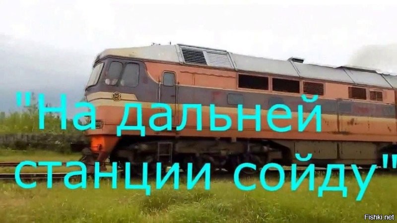 Девица, позируя в дверях отходящего поезда, получила столбом по голове