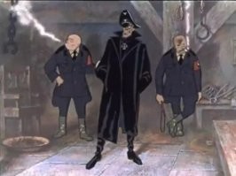 Ну, с моей точки зрения, образы фашистов Масюлиса более правильные. Они вызывают желание поступать с фашистами по заветам Симонова:

Так убей же хоть одного!
Так убей же его скорей!
Сколько раз увидишь его,
Столько раз его и убей!