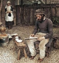 Интересно, что у него за приспособа?