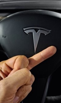 Новые электромобили Tesla обнаружили на заросшем поле