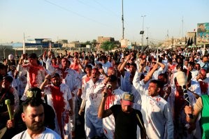 Средневековье. Можно ещё праздник Ашура вспомнить, когда люди в честь очередного верования сами себя режут ножами.. Кто-то умирает, кто-то получает увечья, кто-то заносит заразу в кровь и долго болеет, порой оставаясь инвалидом.. Зато, они показывают Богу свою веру.. Ну, что с таких взять, кроме анализов?