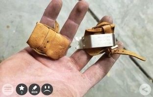 Спиральки из масла. Грязными пальцами в ремешках. Ну ладно, как скажете.