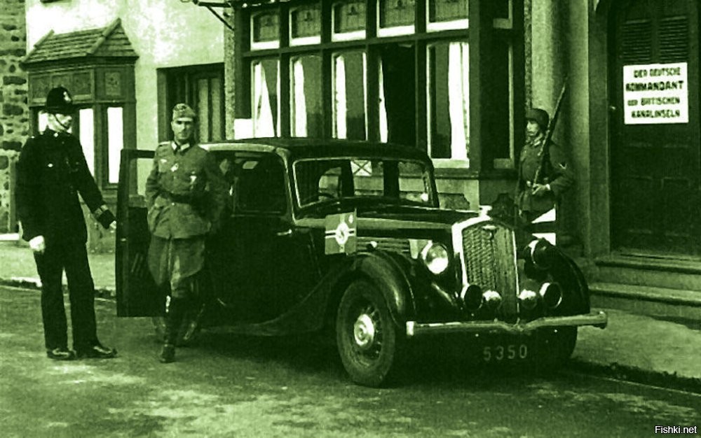 С июля 1940 по май 1945 часть Великобритании находилась в оккупации...