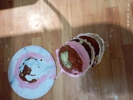 Да не то слово. Чё вот, наших, родных, косяков не нашлось что ли? "оставил тост в тостере". Тьфу бл. Вот вам для начала мой косячище:переносила готовый юбилейный торт со стола в холодильник. Осталось только поржать и сфоткать