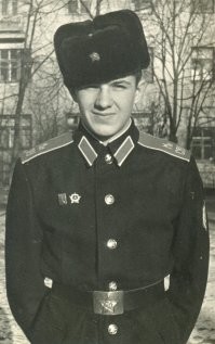 Воспитанник  минского суворовского училища. 1971г.