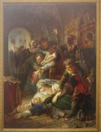 Маковский "Убийство Федора Годунова и его матери"