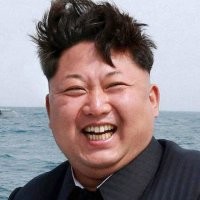 У Кима он бы уже из крупнокалиберного пулемёта был расстрелян....