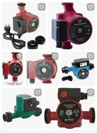 Насос запитан от розетки. 
Воду по системе гонять.