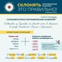 помогите разобраться. так иваново склоняется, потому что это географическое название, или нет, так как это родовое слово + ово?