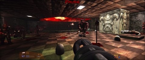 А мне в Doom II больше всего запомнились двухствольный дробовик и пулемёт.