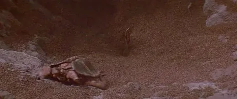 Этот больше похож на муравьиного льва. Из фильма "Враг мой" 1985 года.