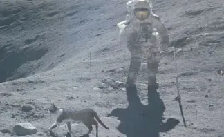 достали со своей луной!
вот, есть же документальное фото!