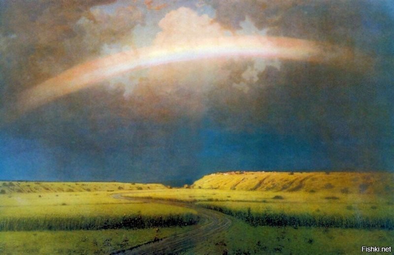 "Радуга" Куинджи. Хранится в Русском музее Петербурга.