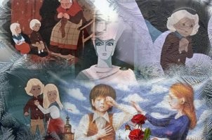 Вот что Кай из льдинок пытался сделать для Снежной королевы