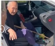 Путин в новой Лада Калина 2065г.