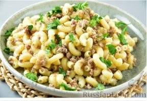 Макароны по-флотски здорового человека