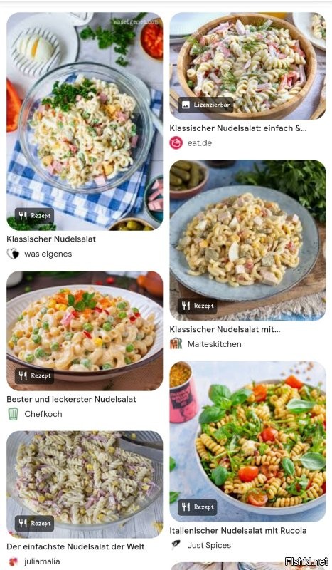 А чем оливье, то есть салат с картошкой отличается от второго блюда)))?
Вот примерно тем самым.
Макаронных салатов немеряно. В том числе из китайской лапши, с морковкой, чесноком, очень вкусно (как и все остальное на любителя, конечно, но у нас в окружении он на столе как оливье или винегрет)