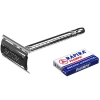 В походы, BIG одно лезвие и проволока.  Дома, станок "Рапира"