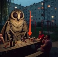Судя по теням, вот из этого стакана.