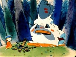 А что это оно такое чёрное?