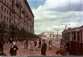 Прогулка по Москве 1985 года