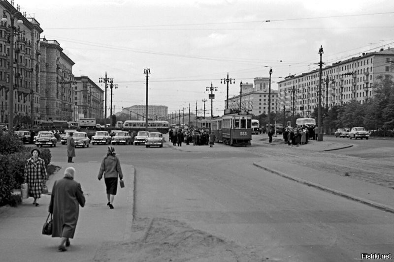 Прогулка по Москве 1985 года