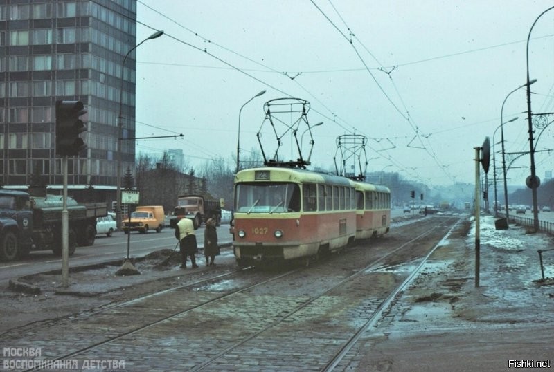 Прогулка по Москве 1985 года