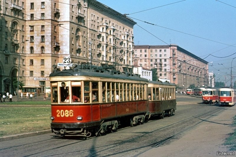 Прогулка по Москве 1985 года