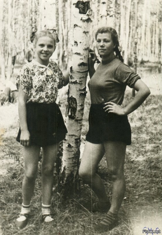 Пионерский лагерь Дружный. Московская область. 1954г.