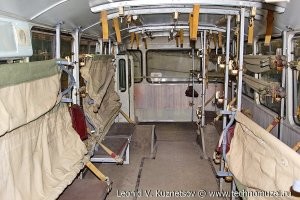Автобус ЛИАЗ оборудованный под перевозку раненых
