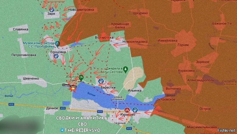 Кураховский фронт 

01.12.2024   10-30 МСК

 Старые Терны. Большая часть населенного пункта под нашим контролем.