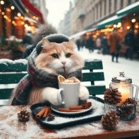 И ходить в кафе