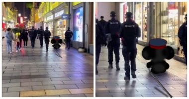 "Круглый Робокоп": в Китае начали использовать полицейские роботы