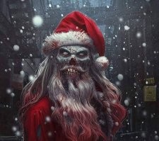 Получается Санта - зомби!?