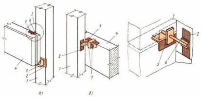 И где здесь "сварки нет в принципе"? 

Наружные железобетонные стеновые панели соединяют с колоннами металлическими деталями, которые приваривают или прикрепляют болтами к закладным деталям панелей и колонн.
Стеновые панели в каркасных зданиях бывают самонесущие и навесные.
Самонесущие панели опирают друг на друга и прикрепляют к колоннам стержнями. Навесные панели устанавливают на опорные столики 3 (см. схему ниже, поз. а), привариваемые к закладной детали 2 колонны, и прикрепляют в верхней части стержнями 6, привариваемыми к закладным деталям 5 панели и колонны. Возможен и такой вариант крепления (см. схему ниже, поз. б) - сцеплением уголков 7, из которых один приварен к закладной детали 2 колонны, другой - к закладной детали 5 панели.
Железобетонные панели к конструкциям стального каркаса крепят аналогичными способами.