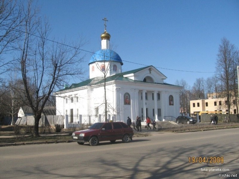 в нашем городе так же. два было, один из них - церковь