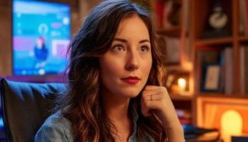 Автопортрет голосового помощника Алиса.