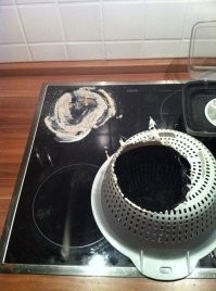 ибо - нех..., в тазах пластиковых готовить!