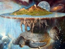 Плоскоземельщики примитив, отставшие в развитии. Вот продвинутая теория плоской земли.