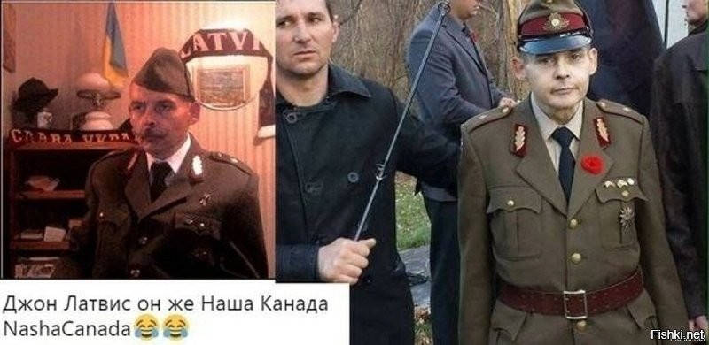 Это, вроде как, стёб - на фото, если не ошибаюсь, блохер "НашаКанада"