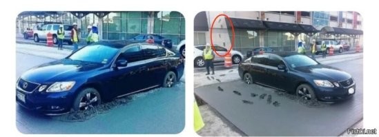 Ну да, ну да! И по стене ушёл. Кстати, а кто наклейки на лобовике переклеил?