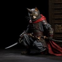 Кот красиво ушёл