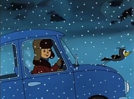 А галчонок подрос