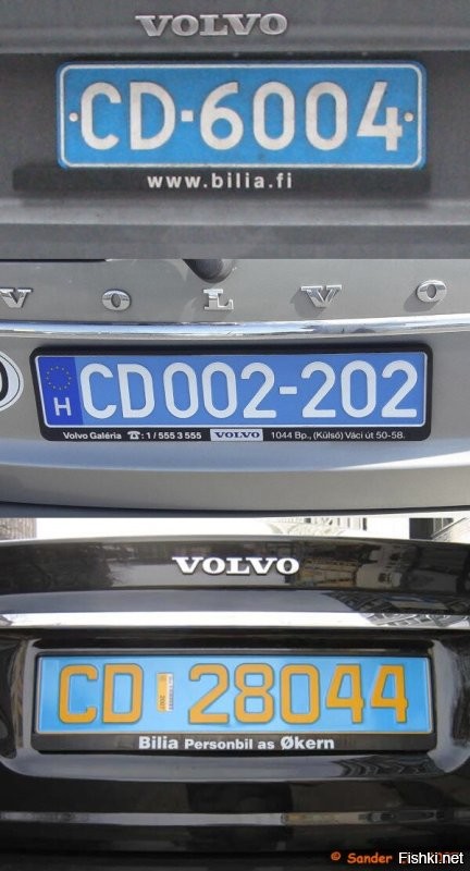 Если загуглить "European diplomatic car plates", то в картинках много номеров будут синие с буквами CD. Возможно, это дипломатический автомобиль, а не КГБ