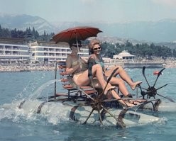Ялта. "Лечебный пляж". 1970-ые...